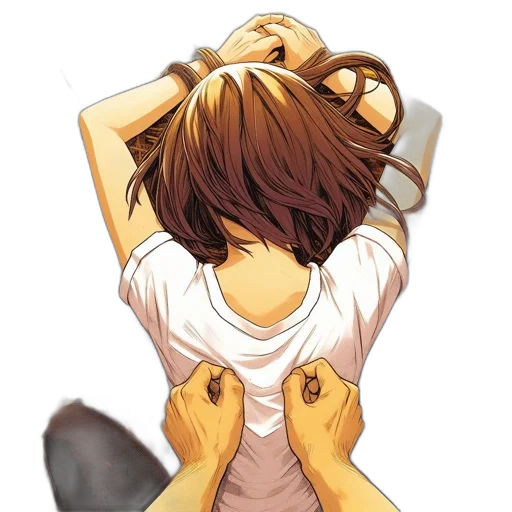 hair, mask, staff, crown transparent PNG cut-out