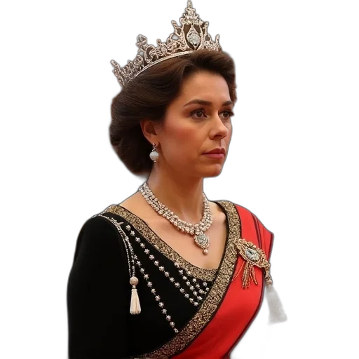 crown, jewelry, dress, staff transparent PNG cut-out