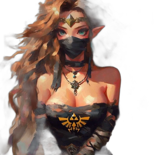 mask, face, staff, jewelry transparent PNG cut-out
