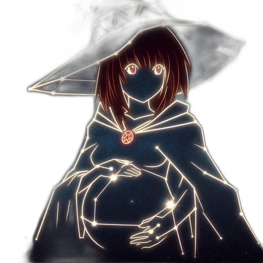 mask, staff, hat, dress transparent PNG cut-out