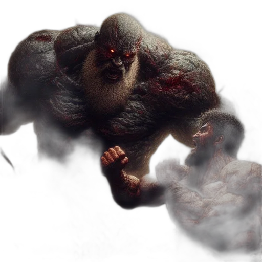 creature, animal, hair, concept art transparent PNG cut-out