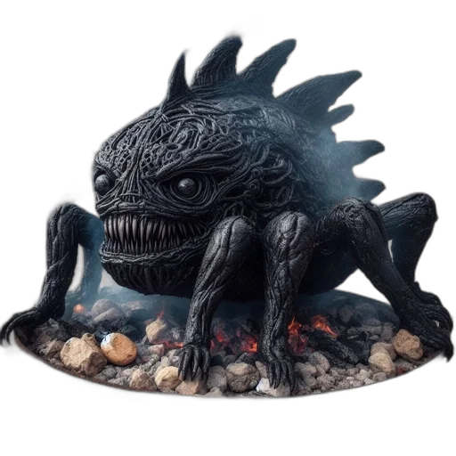 dragon, creature, hat, animal transparent PNG cut-out