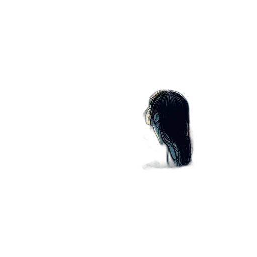 hair, face, mask, robot transparent PNG cut-out