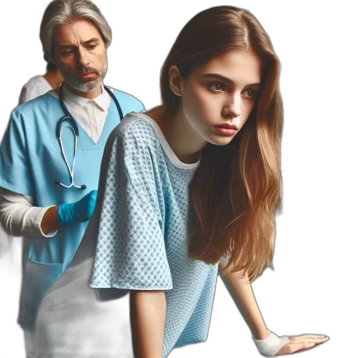 dress, jacket, hair, photorealistic transparent PNG cut-out