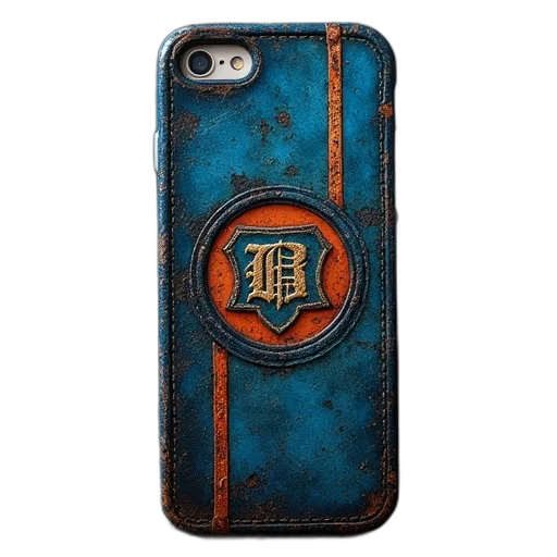 detroit, blues, iphone, case transparent PNG cut-out