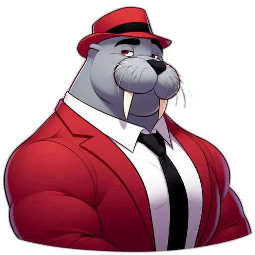 staff, hat, animal, cartoon transparent PNG cut-out