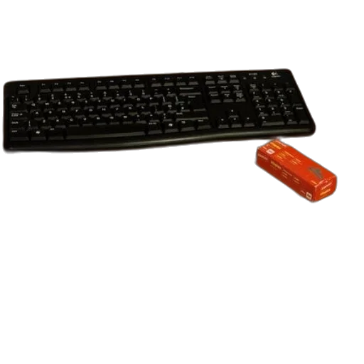 furniture, 3d render, black, keyboard transparent PNG cut-out
