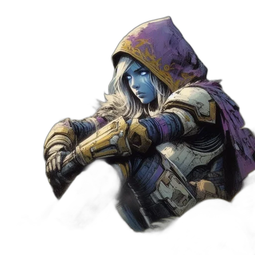 sword, weapon, mask, jacket transparent PNG cut-out