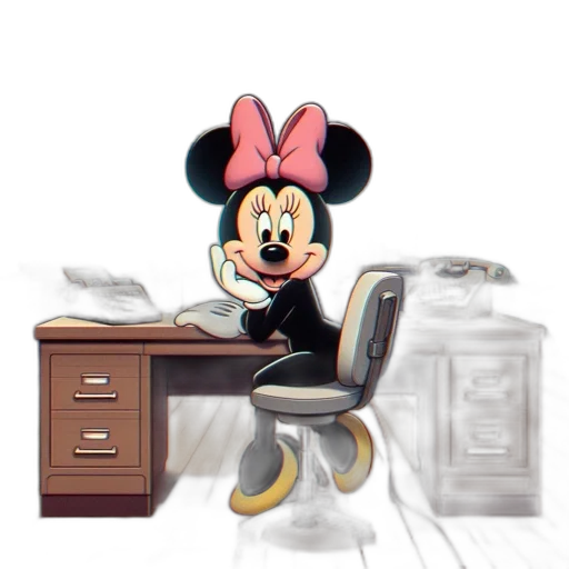 furniture, staff, 3d render, concept art transparent PNG cut-out