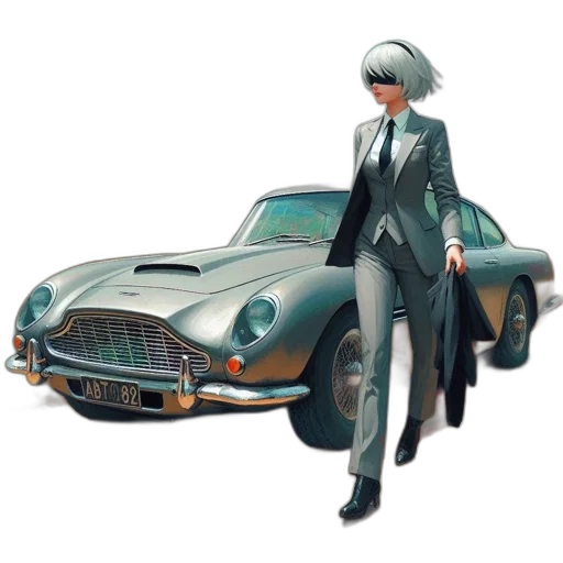car, jacket, concept art, comic book art transparent PNG cut-out