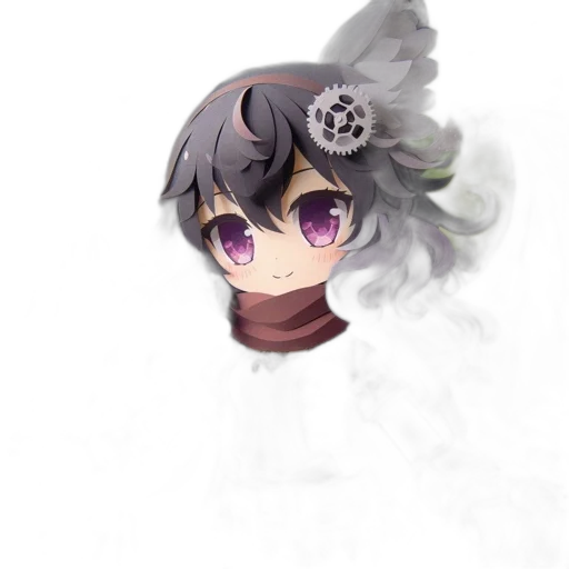 flower, mask, crown, face transparent PNG cut-out