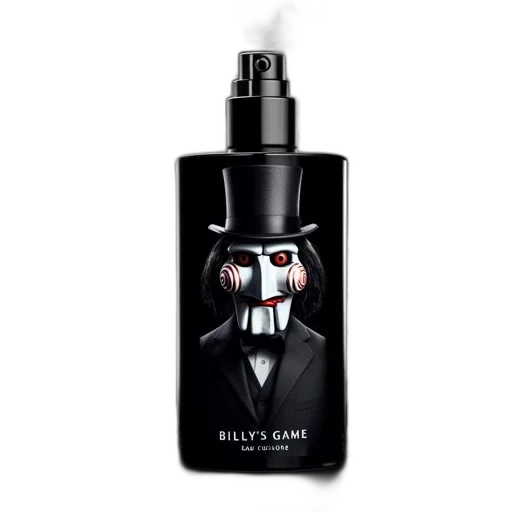 mask, mystical, perfume, bottle transparent PNG cut-out