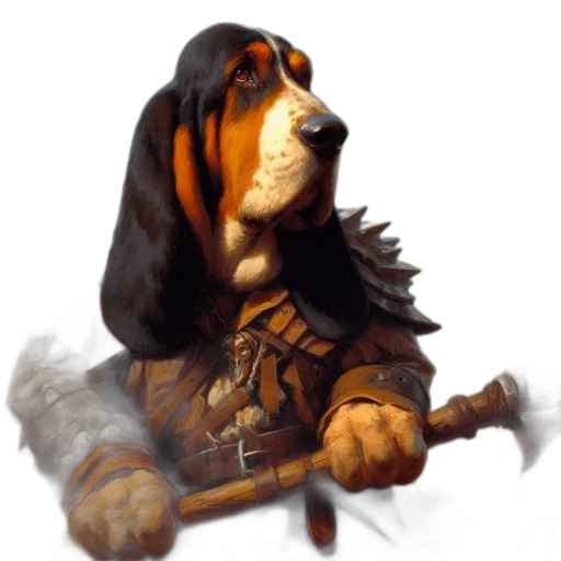 staff, animal, fantasy art, concept art transparent PNG cut-out