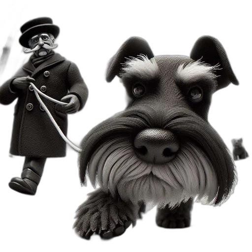 staff, animal, photorealistic, concept art transparent PNG cut-out