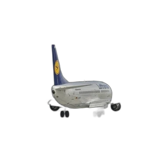 staff, 3d render, lufthansa, airplane transparent PNG cut-out