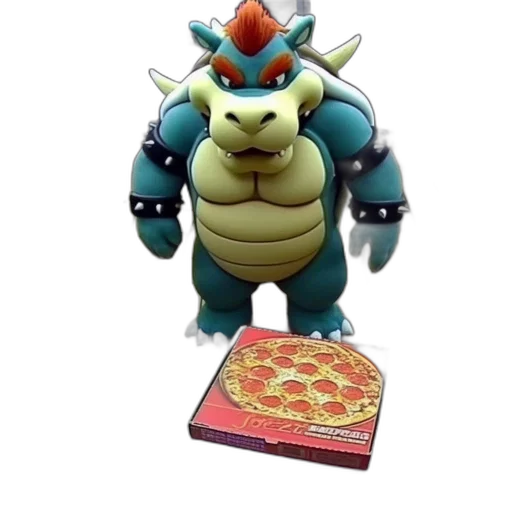 food, dragon, 3d render, concept art transparent PNG cut-out