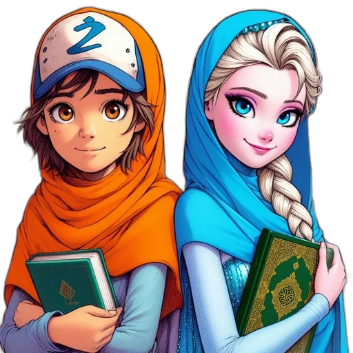 fantasy art, comic book art, anime, cartoon transparent PNG cut-out