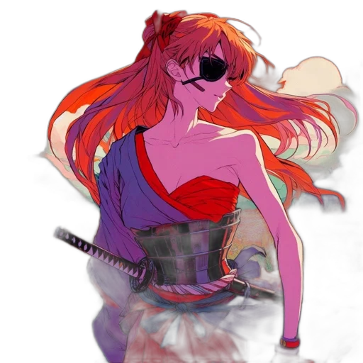 staff, weapon, mask, dress transparent PNG cut-out