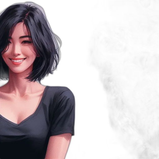 face, dress, concept art, fantasy art transparent PNG cut-out