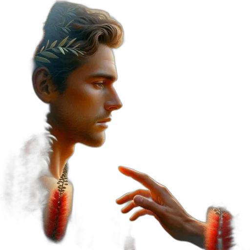 jewelry, staff, concept art, fantasy art transparent PNG cut-out