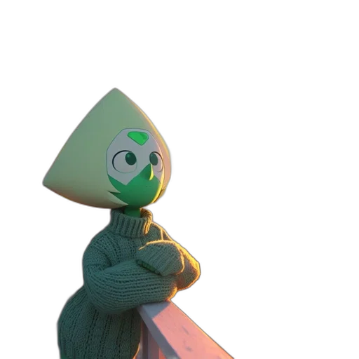 robot, dress, creature, hat transparent PNG cut-out