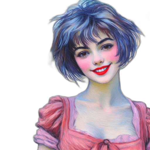 face, photorealistic, oil painting, fantasy art transparent PNG cut-out