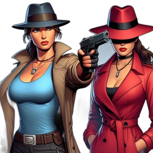 hat, concept art, comic book art, pixel art transparent PNG cut-out