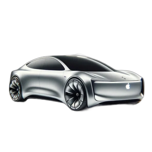 car, 3d render, concept art, photorealistic transparent PNG cut-out