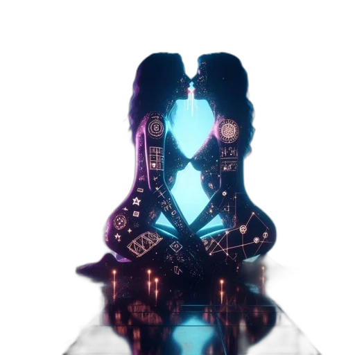 dress, robot, crown, bottle transparent PNG cut-out