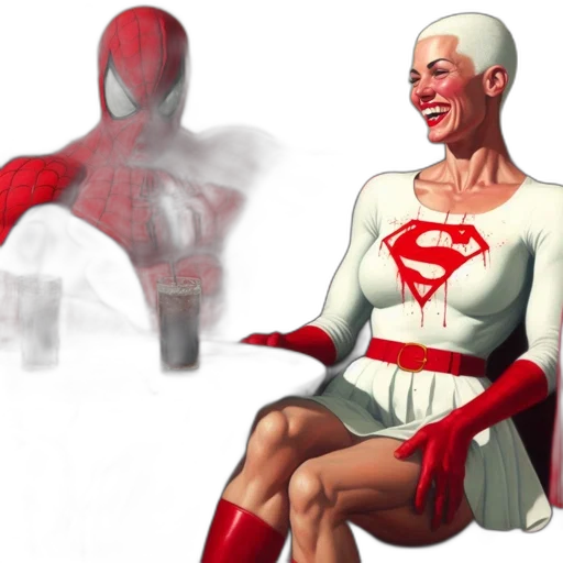 concept art, comic book art, 3d render, fantasy art transparent PNG cut-out