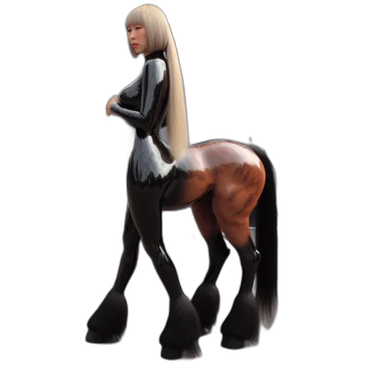 hair, animal, creature, dress transparent PNG cut-out