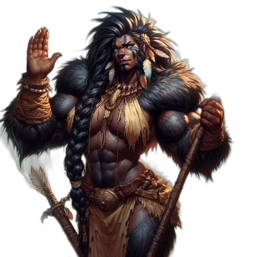 staff, fantasy art, concept art, comic book art transparent PNG cut-out