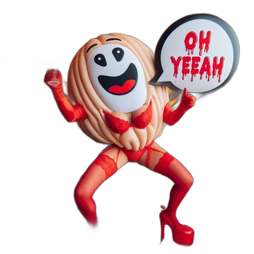 hair, creature, food, dress transparent PNG cut-out