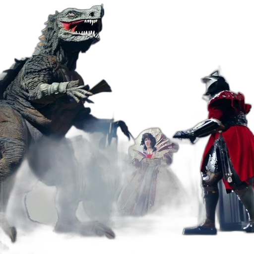 dragon, creature, concept art, outer space transparent PNG cut-out