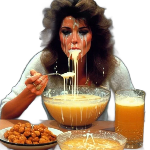 food, hair, creature, jewelry transparent PNG cut-out