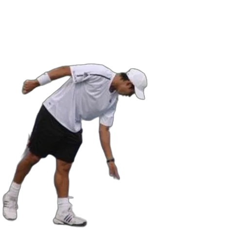 staff, 3d render, tennis, player transparent PNG cut-out
