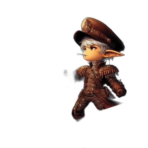 staff, hat, weapon, dragon transparent PNG cut-out
