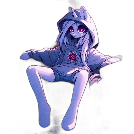 creature, staff, dress, mask transparent PNG cut-out