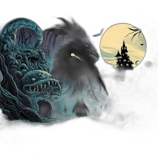 creature, dragon, mask, concept art transparent PNG cut-out