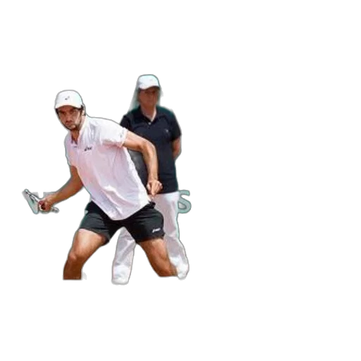 pixel art, tennis, player, action transparent PNG cut-out