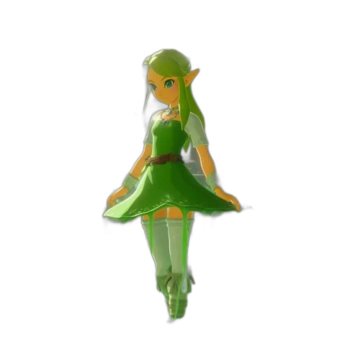 dress, 3d render, concept art, fantasy art transparent PNG cut-out