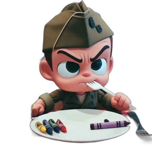concept art, 3d render, animated, young transparent PNG cut-out