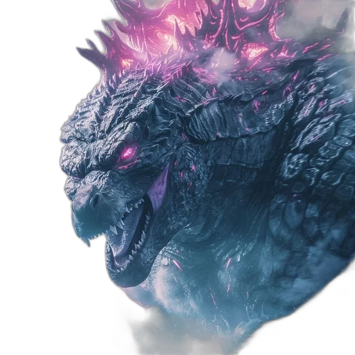 dragon, creature, mask, face transparent PNG cut-out