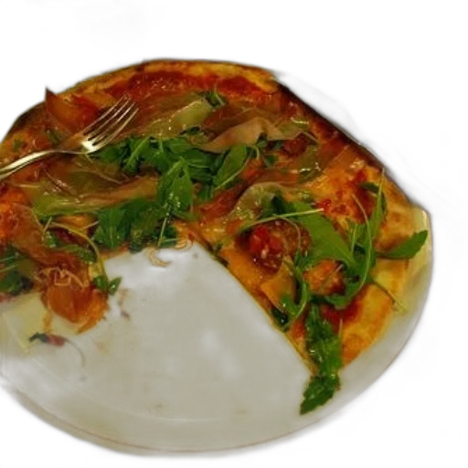food, photorealistic, 3d render, partially transparent PNG cut-out