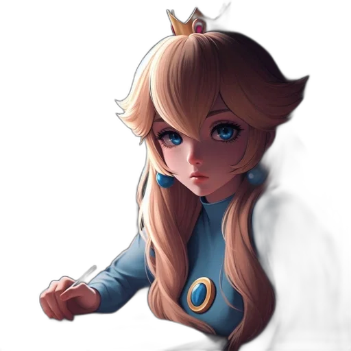 staff, crown, face, dress transparent PNG cut-out