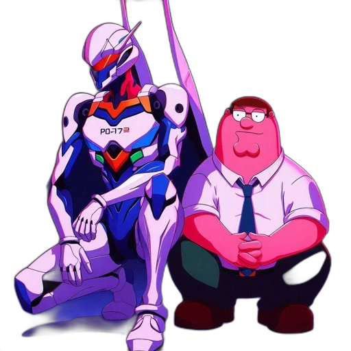 robot, staff, weapon, sword transparent PNG cut-out