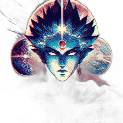 crown, mask, face, fantasy art transparent PNG cut-out