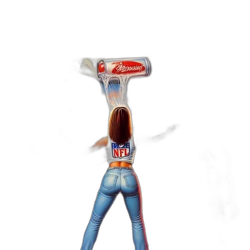 bottle, staff, weapon, robot transparent PNG cut-out