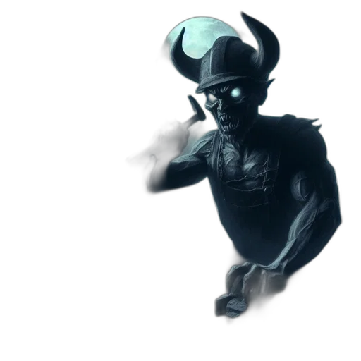 mask, staff, dragon, creature transparent PNG cut-out