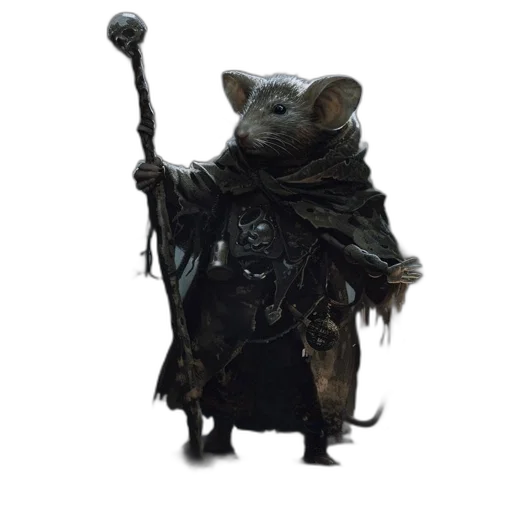 staff, animal, mask, jacket transparent PNG cut-out